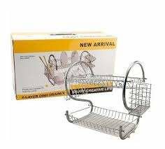 2-Layer Dish Drainer Rack