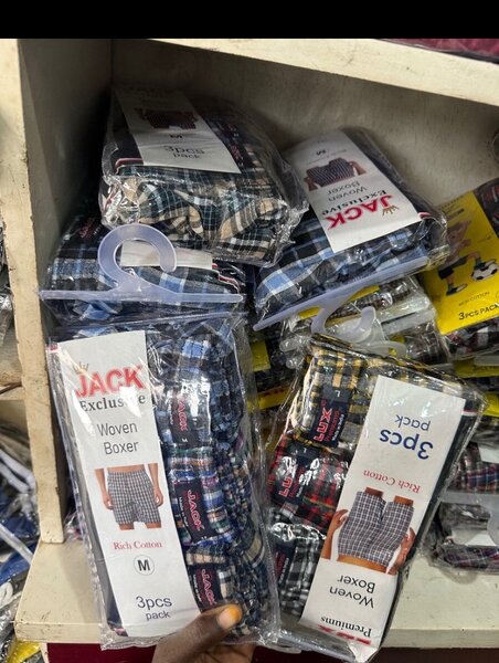 Lot de 3 Boxers Coton Homme