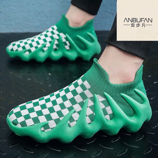 450 yeezy coconut shoes couple casual sports