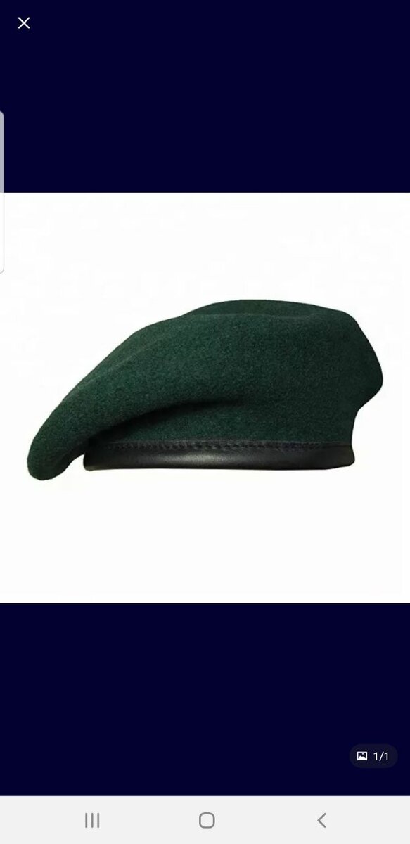 Béret classique en laine