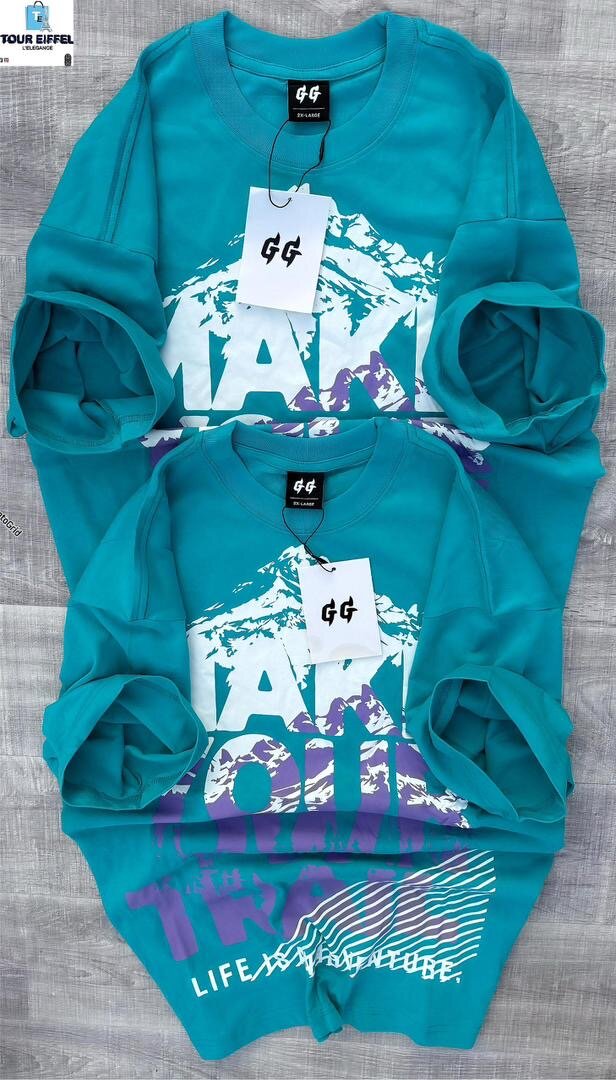 T-shirts graphiques tendance unisexes