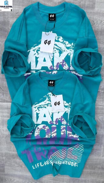 T-shirts graphiques tendance unisexes