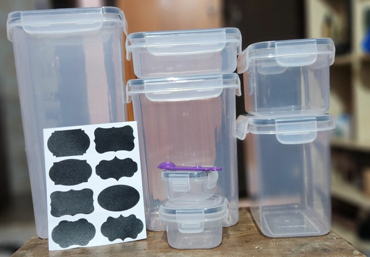 Rangement cuisine lot 7 à 42pc