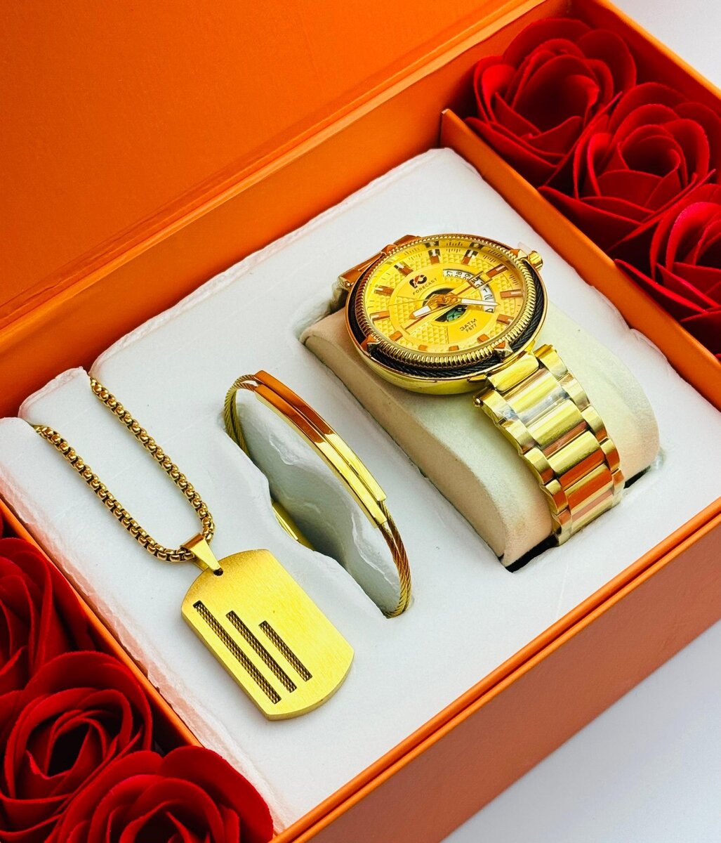 Ensemble Montre Homme Élégant