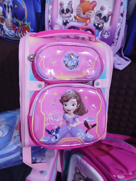 Cartable Fille Princesse Rose