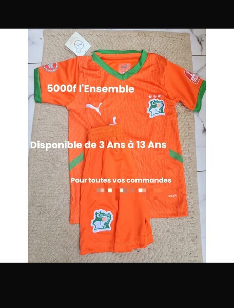 Ensemble Football Enfant