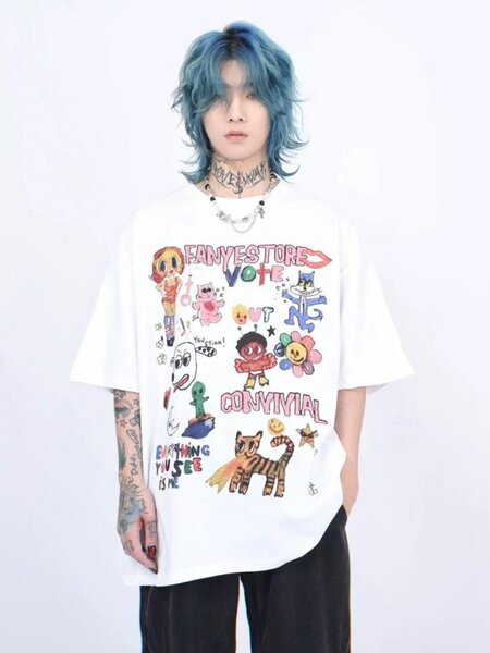 T-shirt avec imprimé graphique