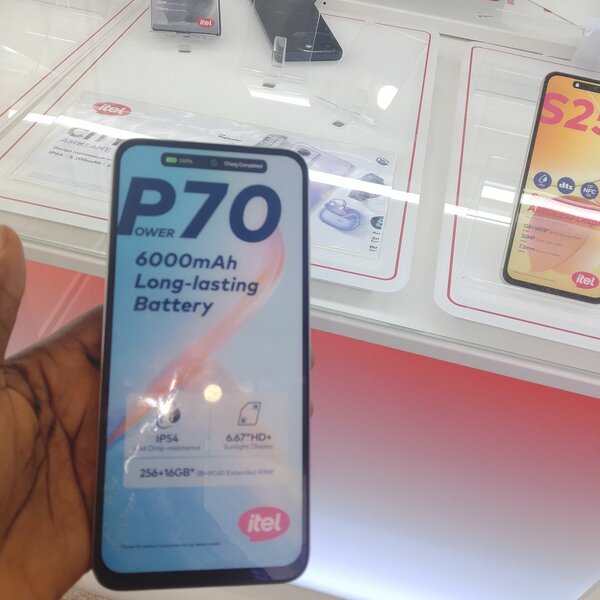 Smartphone Itel P70 6000mAh