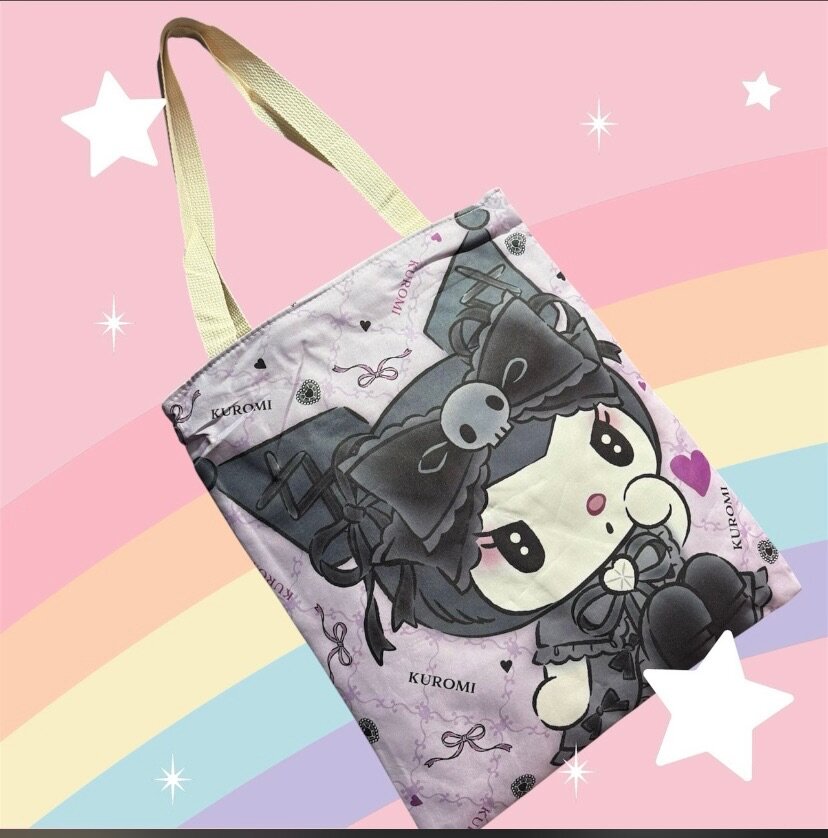 Sac Totebag Kuromi Violet
