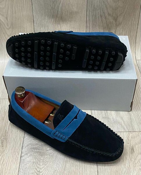 Mocassins en daim élégants