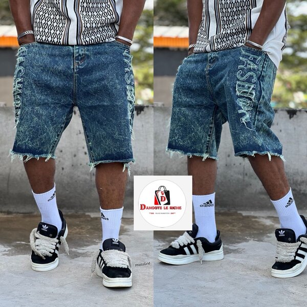 Shorts en jean décontracté