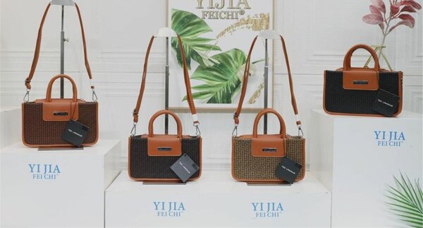 Sac à main en osier élégant