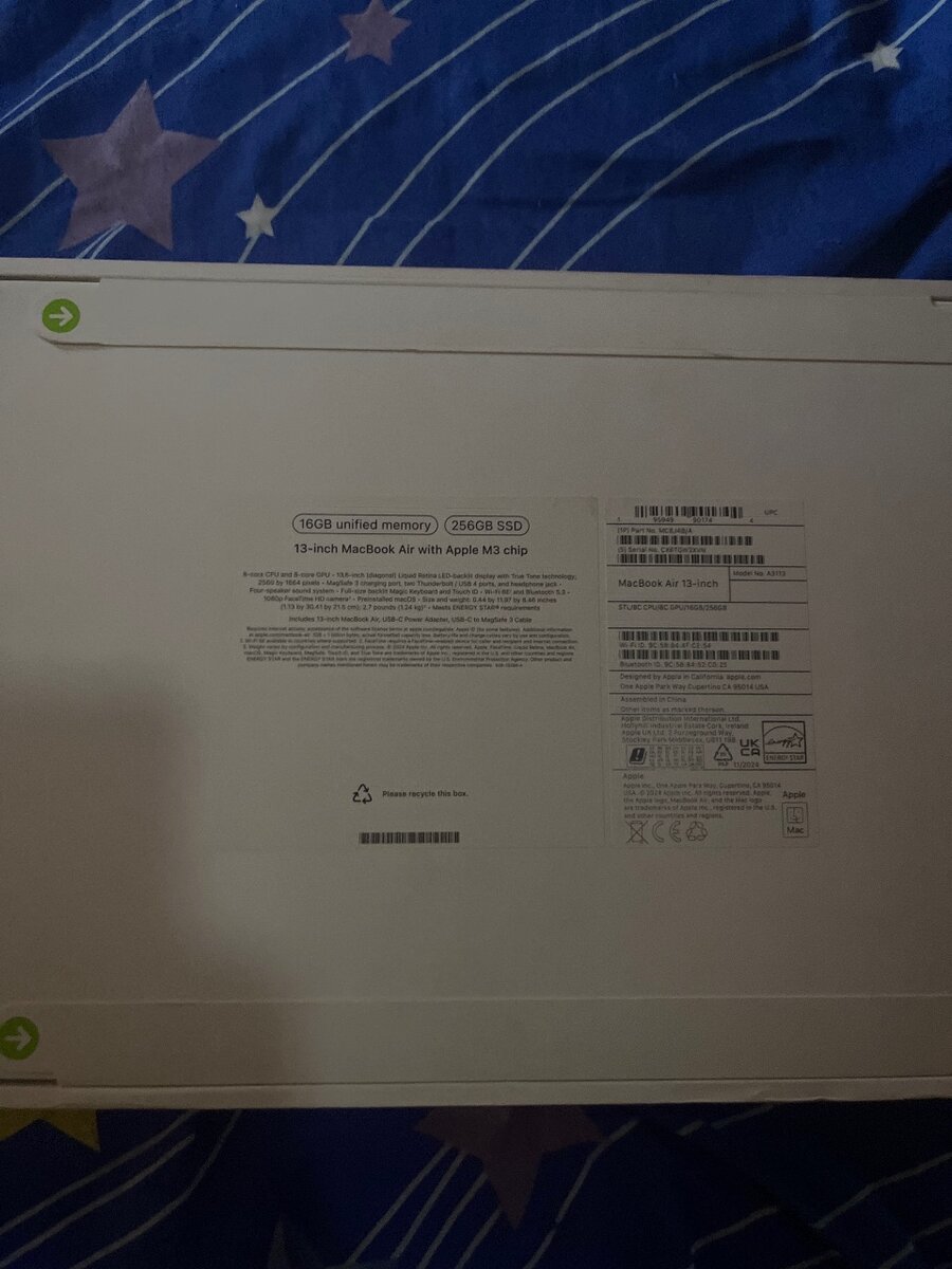 13-Inch MacBook Air  256gig