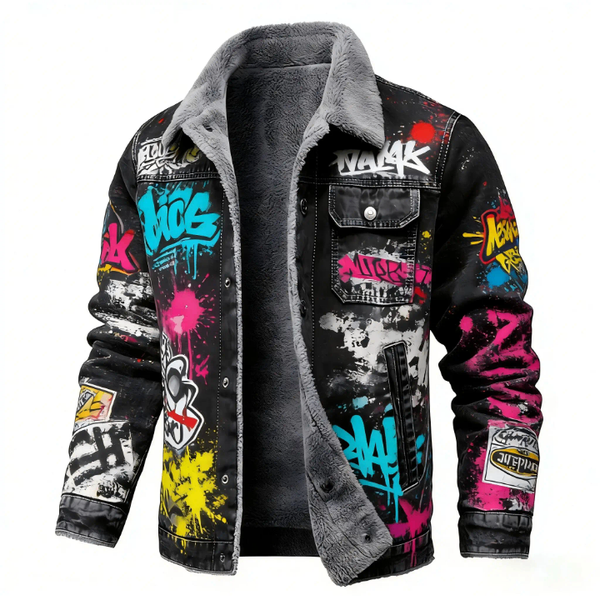 Veste Graffiti Hiver Homme