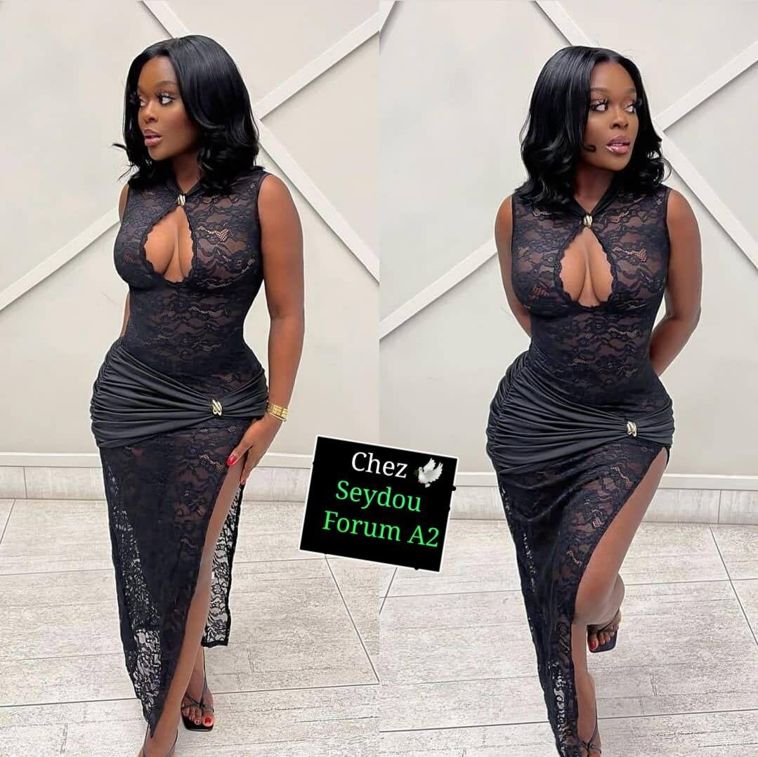 Robe Longue Élégante en Dentelle