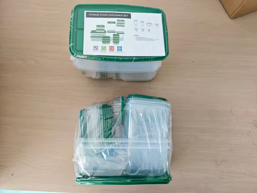 Ensemble de récipients alimentaires hermétiques