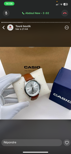 Montre élégante Casio classique