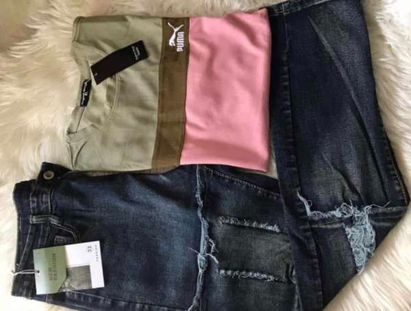 Combo tshirt jeans