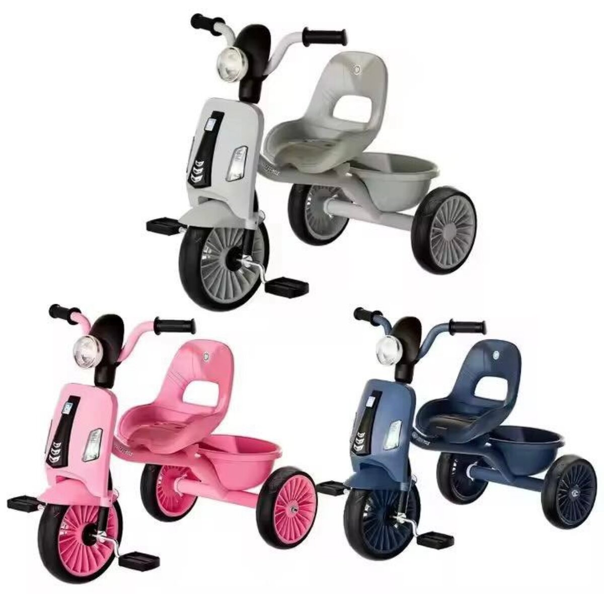 Tricycle enfant coloré