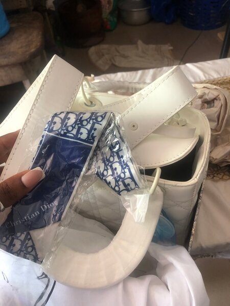 Sac Blanc Christian Dior