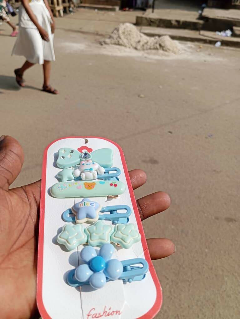 Lot de barrettes colorées pour enfants