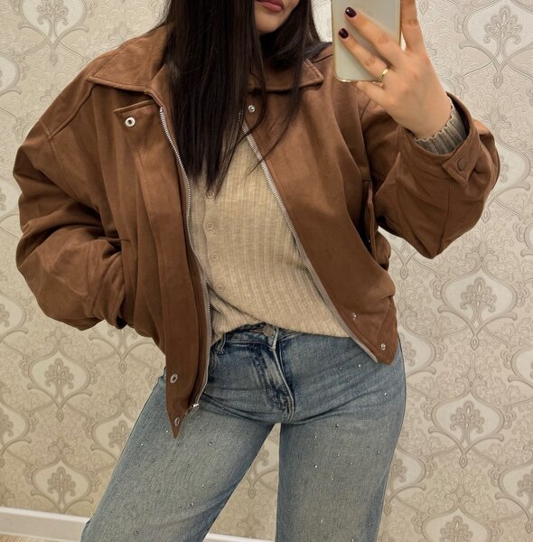 Замшевые куртки на весну