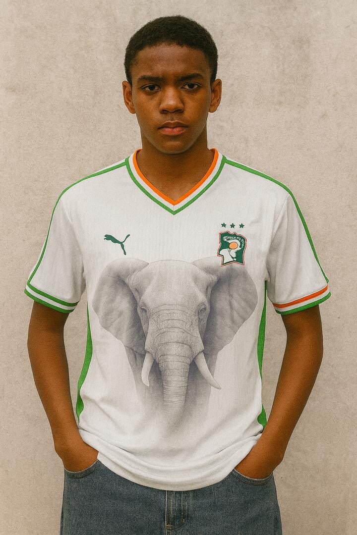 Maillot Côte d'Ivoire Éléphant
