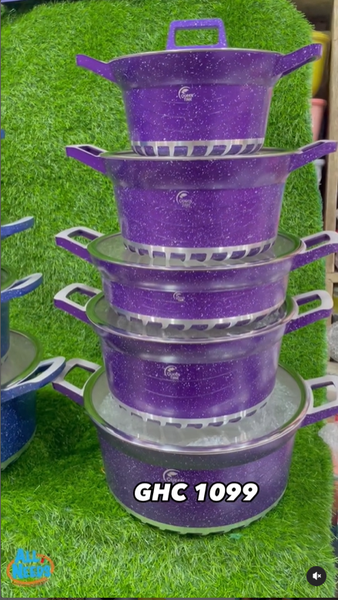 5pcs Diecast Cookware