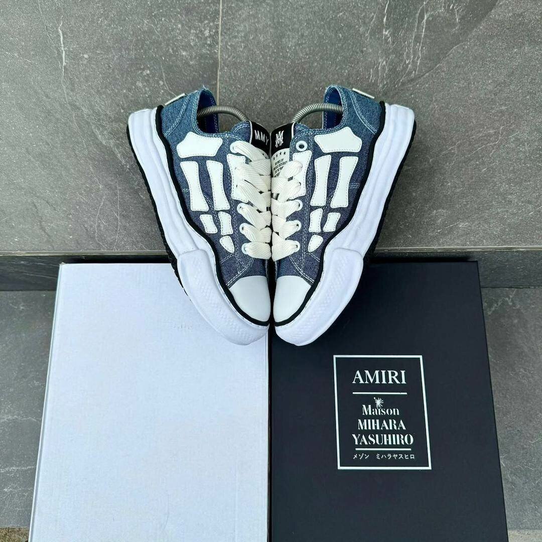 Sneakers en denim Amiri
