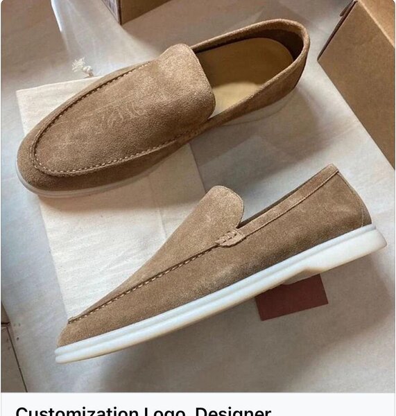 Mocassins en daim pour hommes