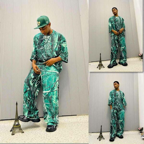 Nice top and down for men