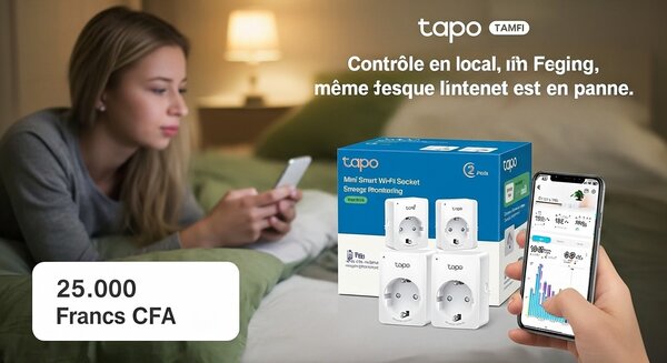 Prise WiFi Intelligente Tapo