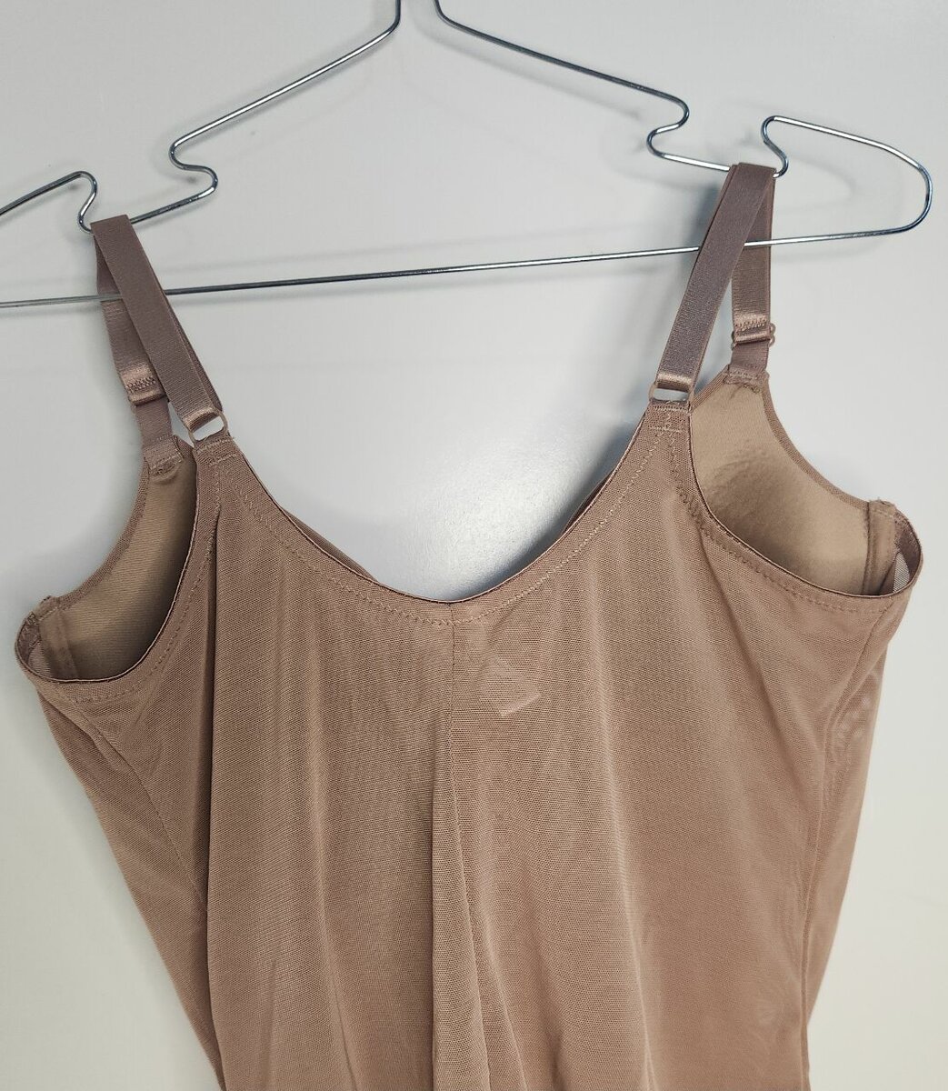Delta Burke Body Shaping Suit Sheer Nude Color(2 Available)