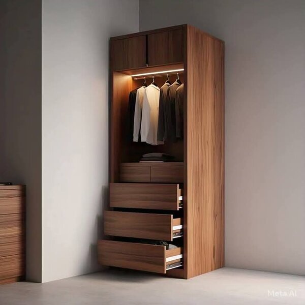 Armoire en bois moderne