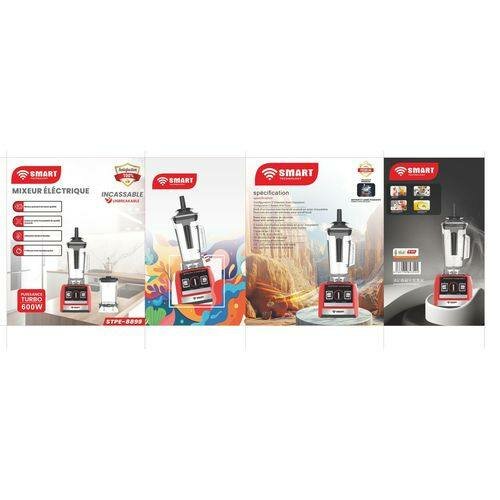 Mixeur Électrique Multifonction 600W