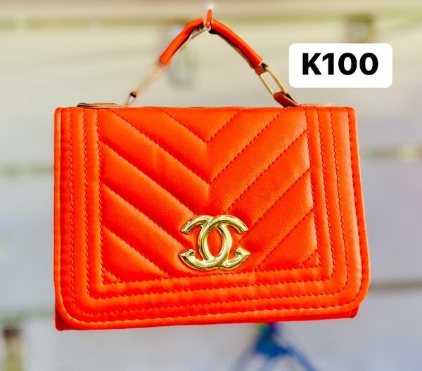 Ladies handbags orange