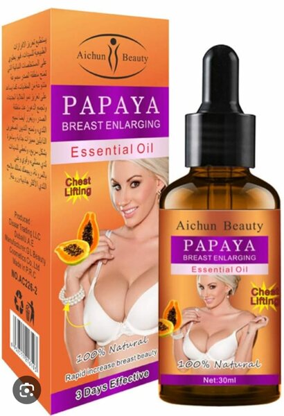 Huile Papaye pour poitrine