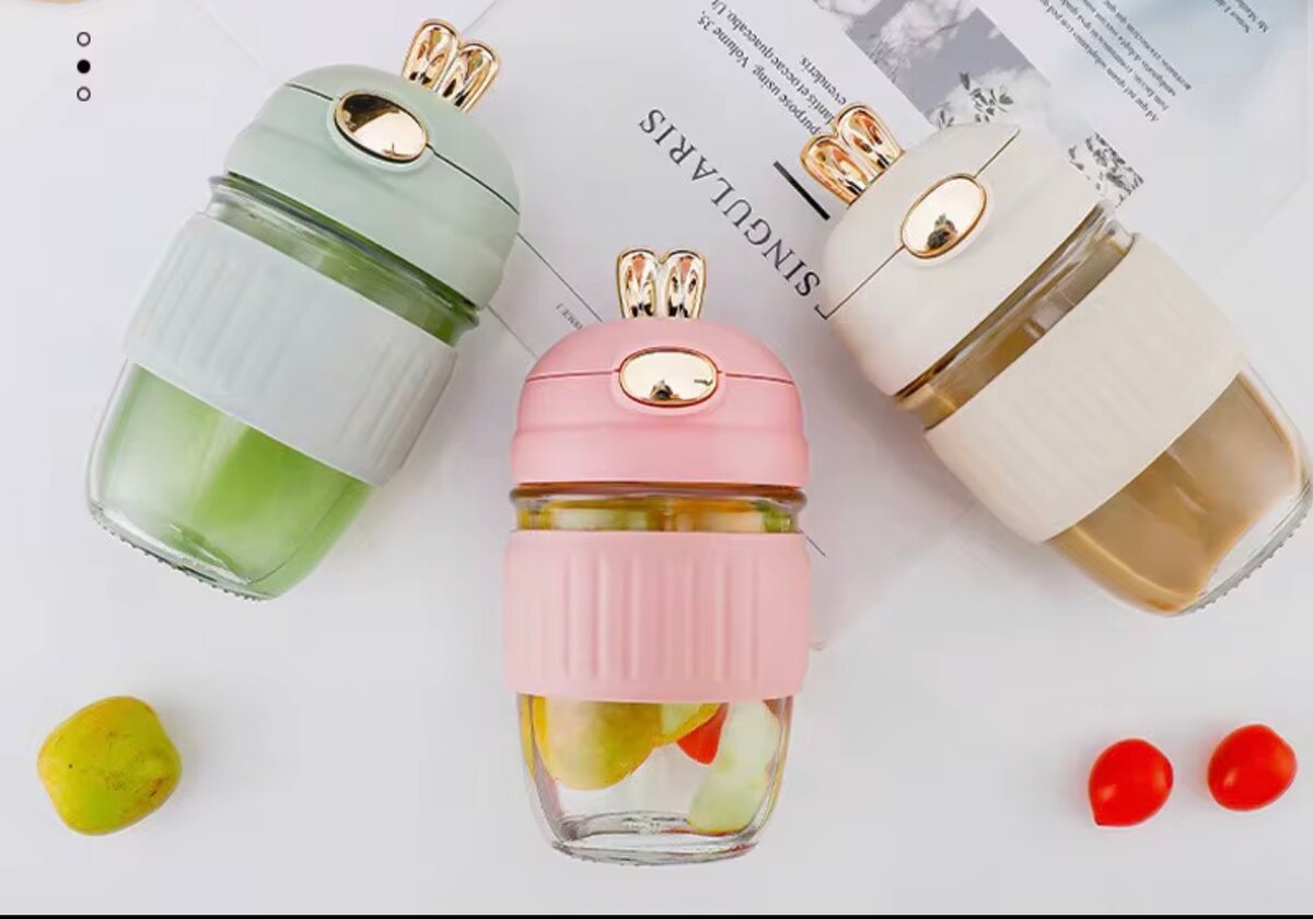 Bouteille en verre mignonne