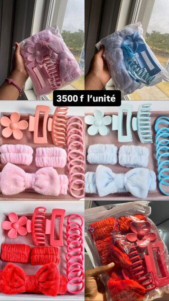 Ensemble Accessoires Cheveux