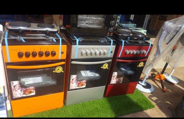 Volcano stove with oven