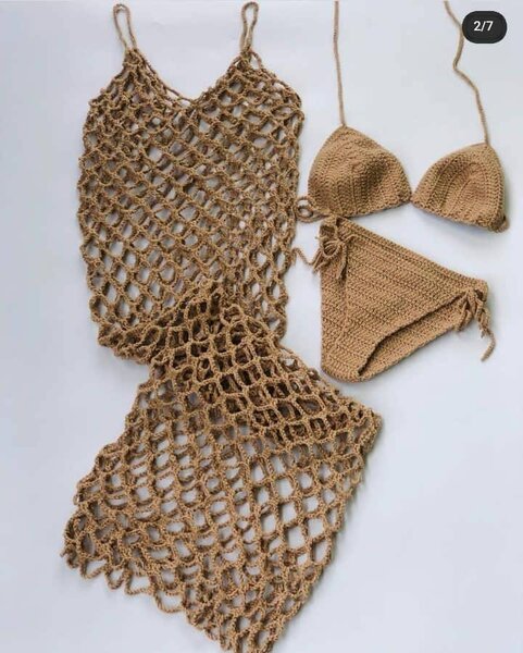 Crochet bikini set
