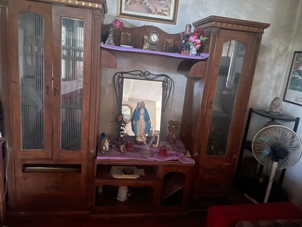 Meuble de rangement en bois