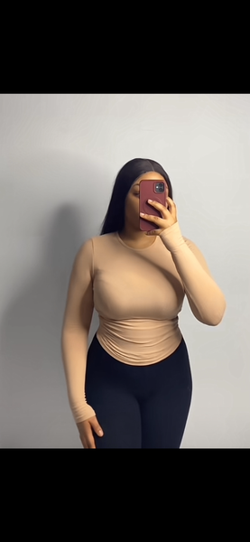 Long sleeve basic tops