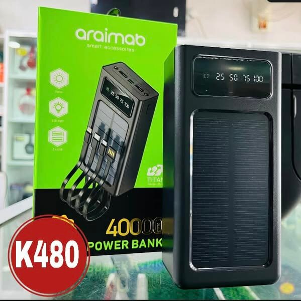 ORAIMOB 40,000 mAh Capacity POWERBANK