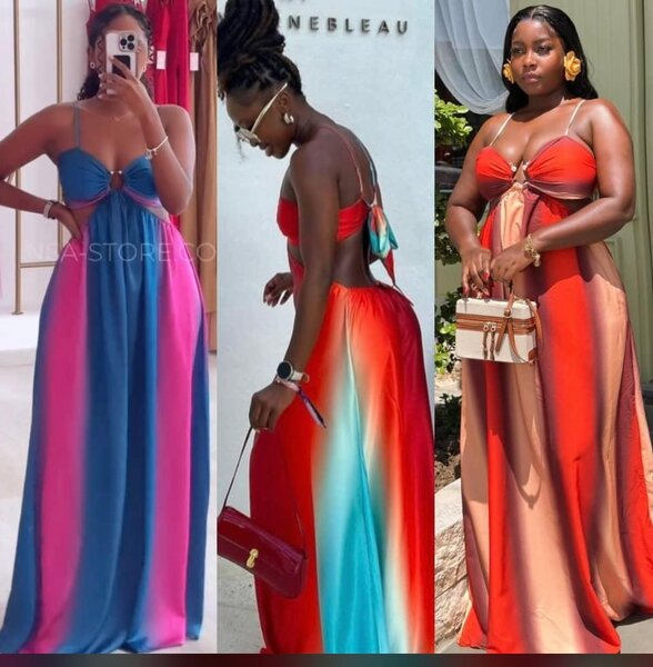 Robe Maxi Éléguante Été