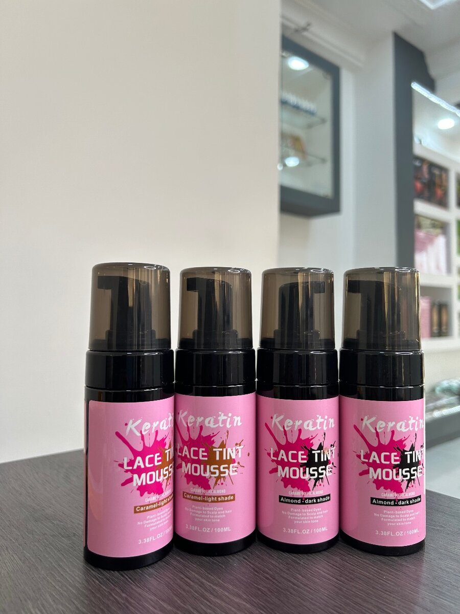 Keratin Lace Tint Mousse.