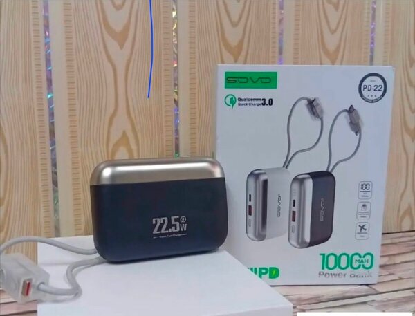 Batterie Externe 10000mAh 22.5W