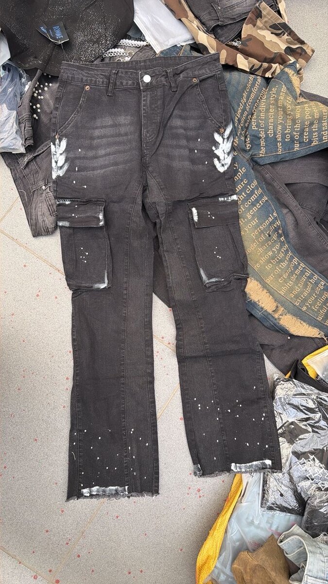 Jeans cargo stylés homme