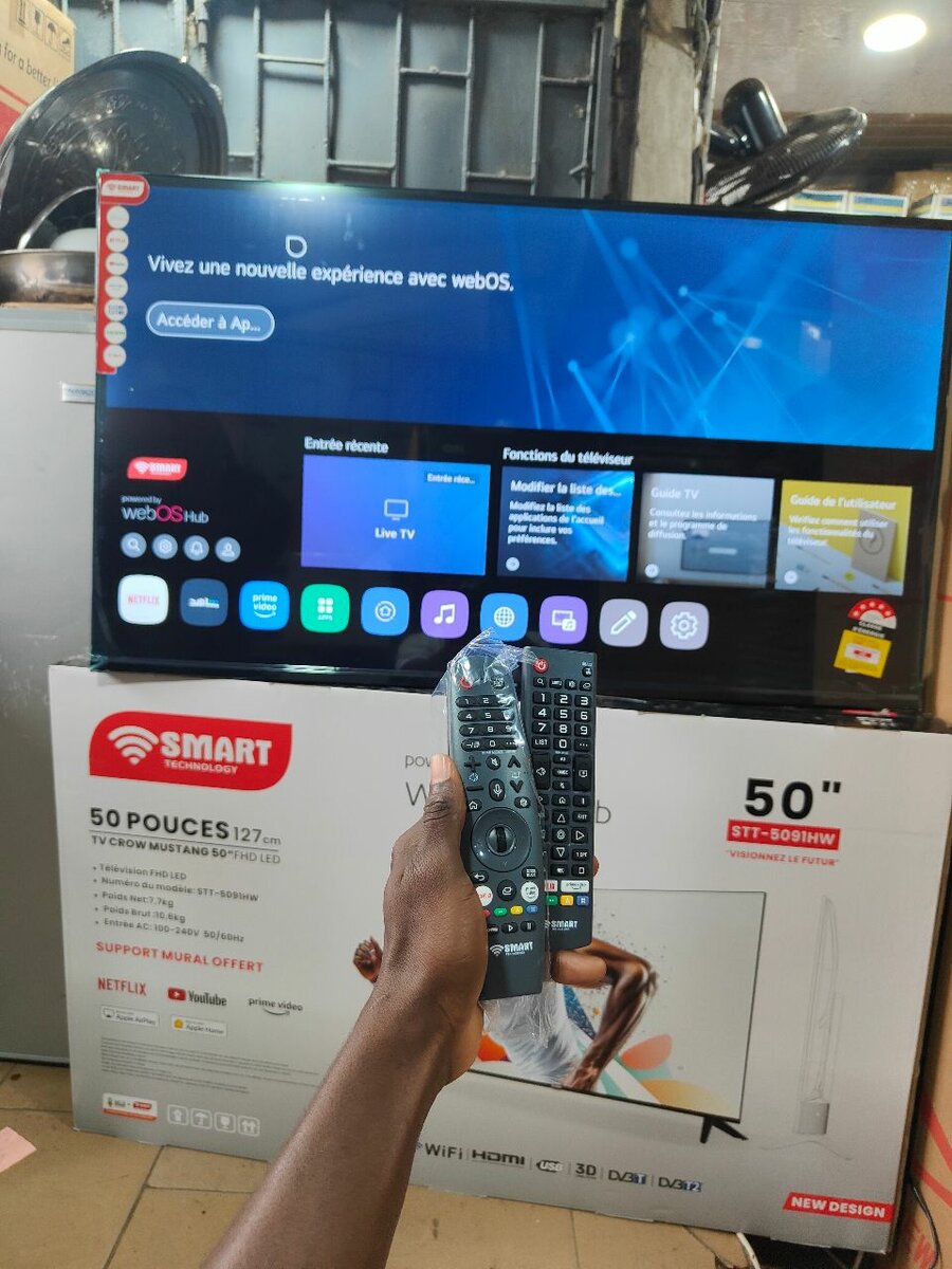 Smart TV 50 pouces LED