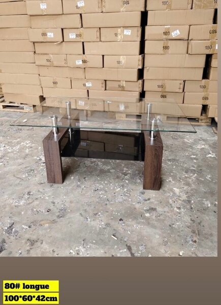 Tables basses en verre moderne